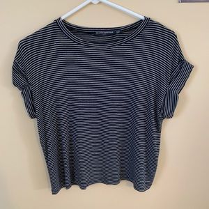 Brandy Melville Striped Cropped Tee